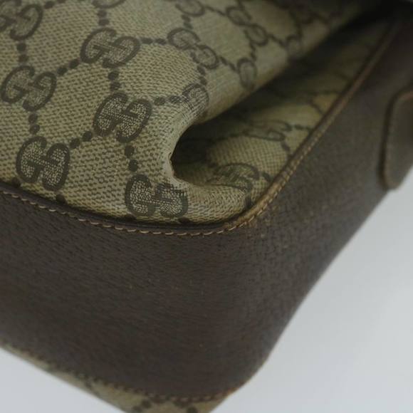 GUCCI GG Supreme Web Sherry Line Shoulder Bag Beige Red 904 02 084 Auth ep2885 - Picture 14 of 16